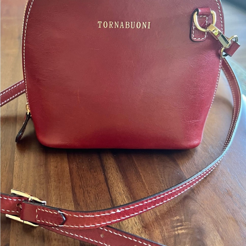 Tornabuoni Leather Mini Crossbody